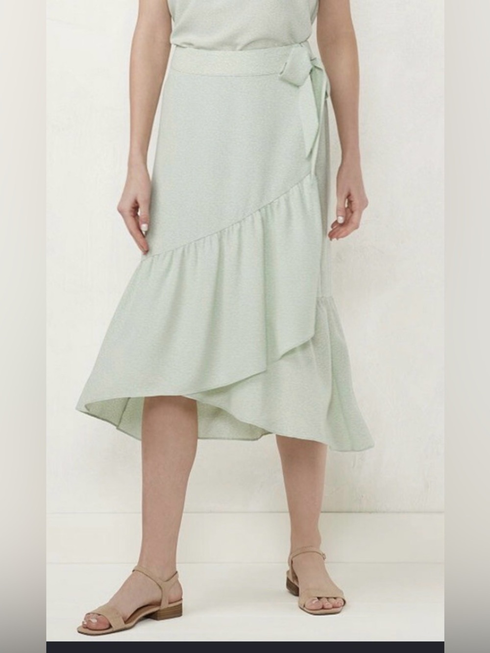 Lauren Conrad Floral Midi Skirt